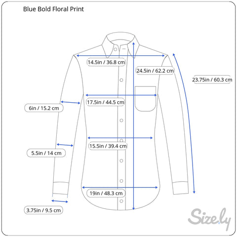 Blouse à imprimé floral audacieux des années 1970 Petit/Moyen