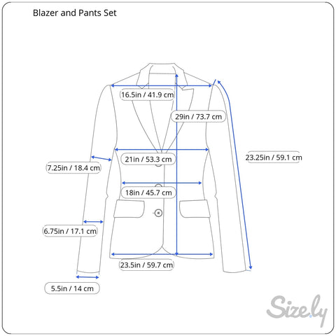 Measurements of 1980s Jean Airoldi Linen Blazer and Pants Set Medium