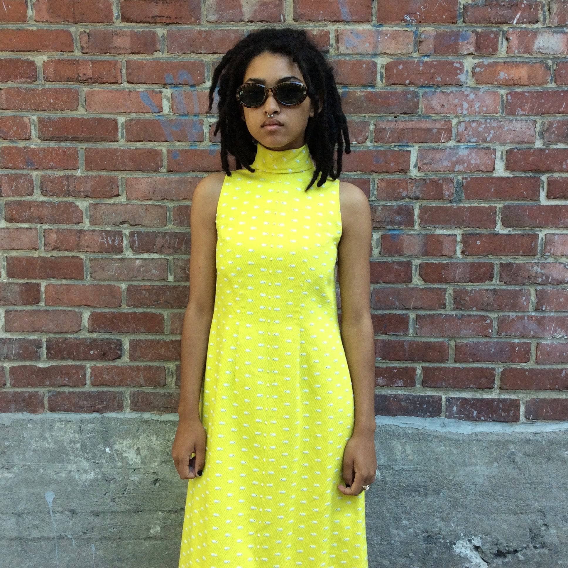 1960s | Yellow Maxi Dress