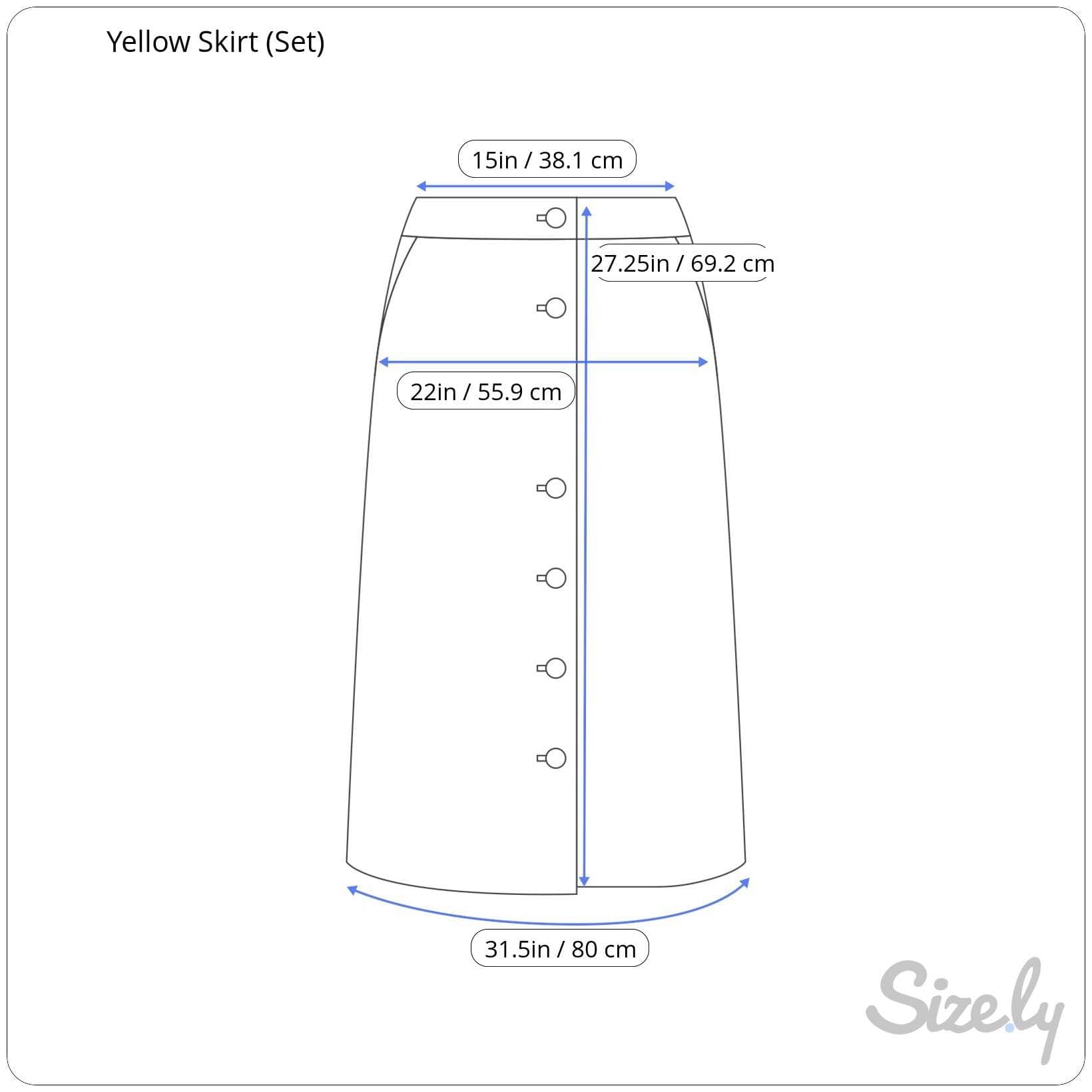 Measurements 1970s Bright Yellow Blazer, Skirt and Pant Set Size Small/Medium, Sold by bohemevintage.com Montréal