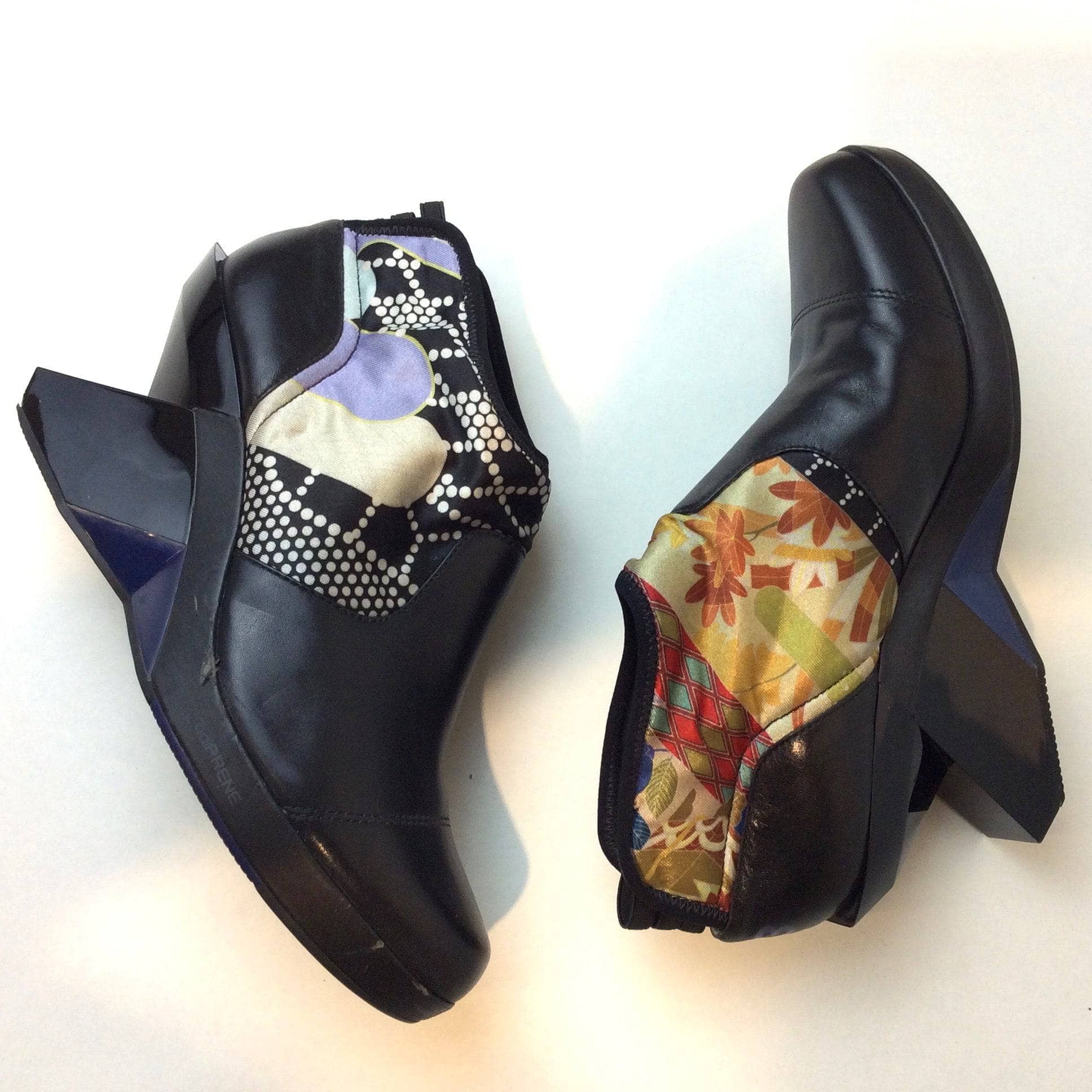 Y3 Sculptured Shaped heel Shoes Yohji Yamamoto sold by bohemevintage.com