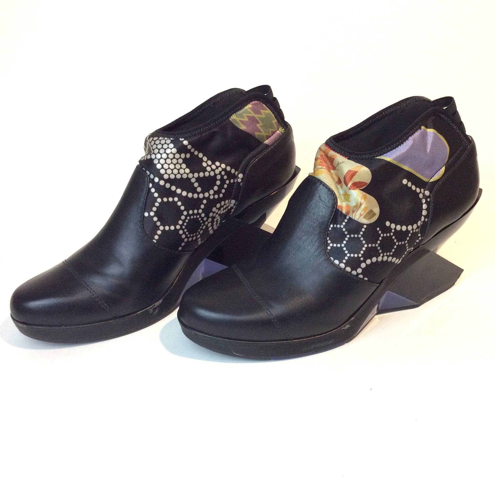 Y3 Sculptured Shaped heel Shoes Yohji Yamamoto sold by bohemevintage.com