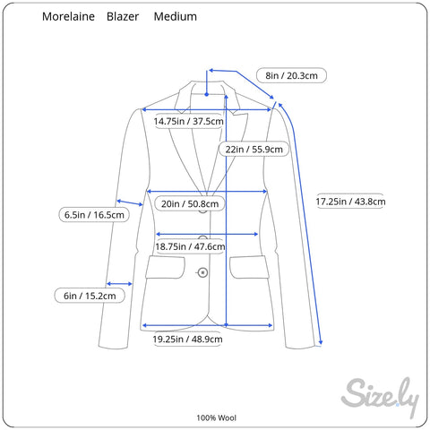 measurements of 1960s ¾ Sleeve Brown Wool English Blazer
size Medium
sold at bohemevintage.com
Montréal