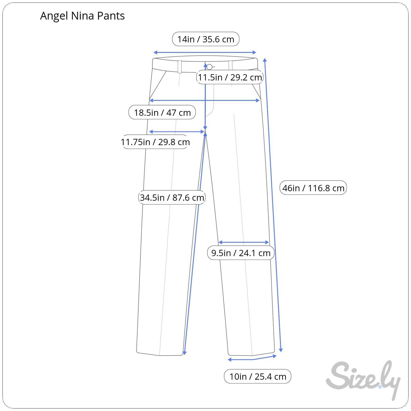 Measurements of 1970s Cotton and Linen Wide Leg Pants Size Small sold by bohemevintage.com Montreal