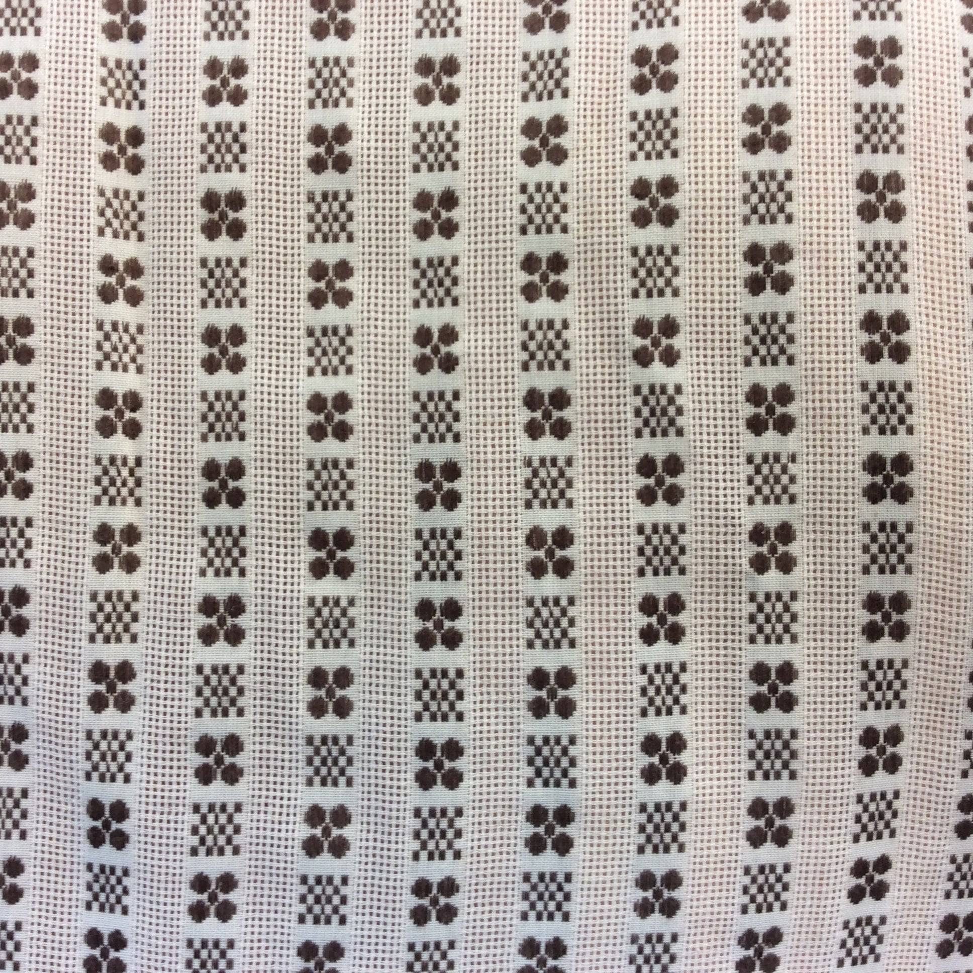 Jacquard detail of 1970s "Margutta" Men's Jacquard Shirt, sold by bohemevintage.com Montréal