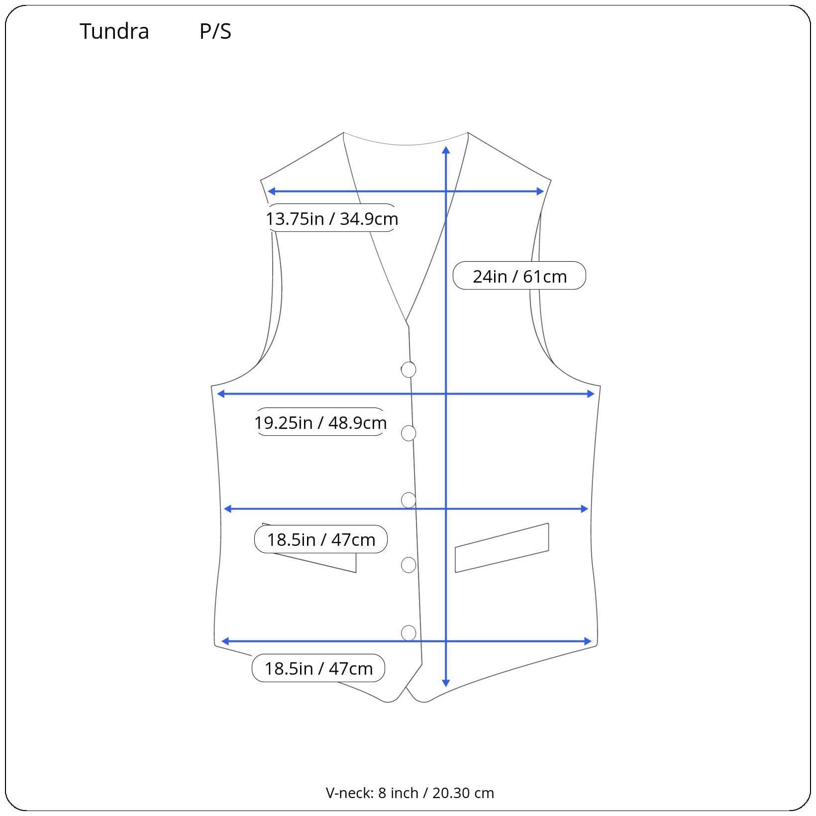 Measurements of 1970s "Tundra" Men's Suede and Wool Knit Vest Size Small, sold by bohemevintage.com Montréal