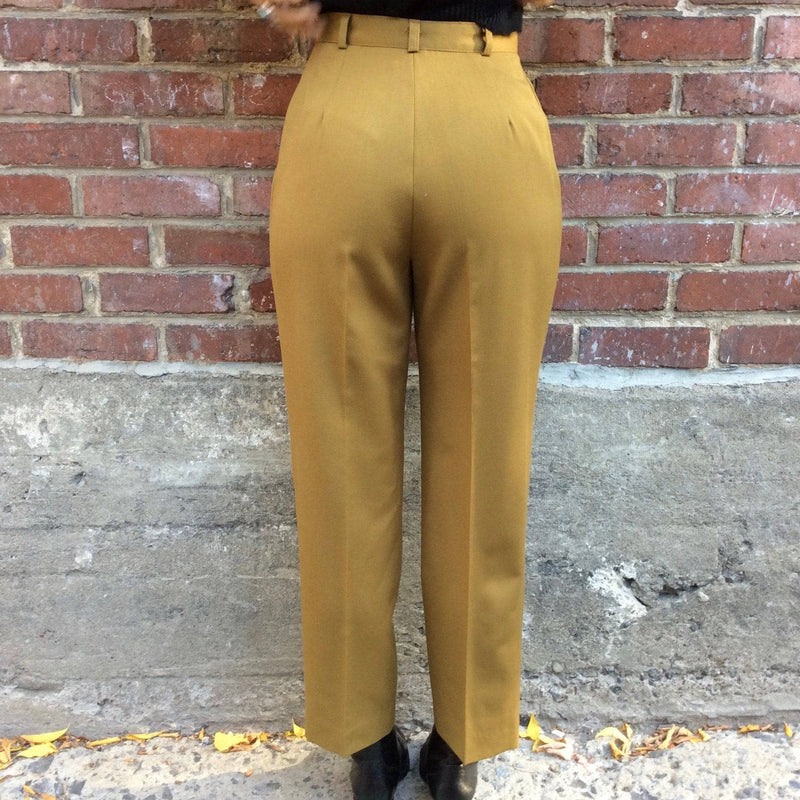 80s High-Waisted Speckled Trousers