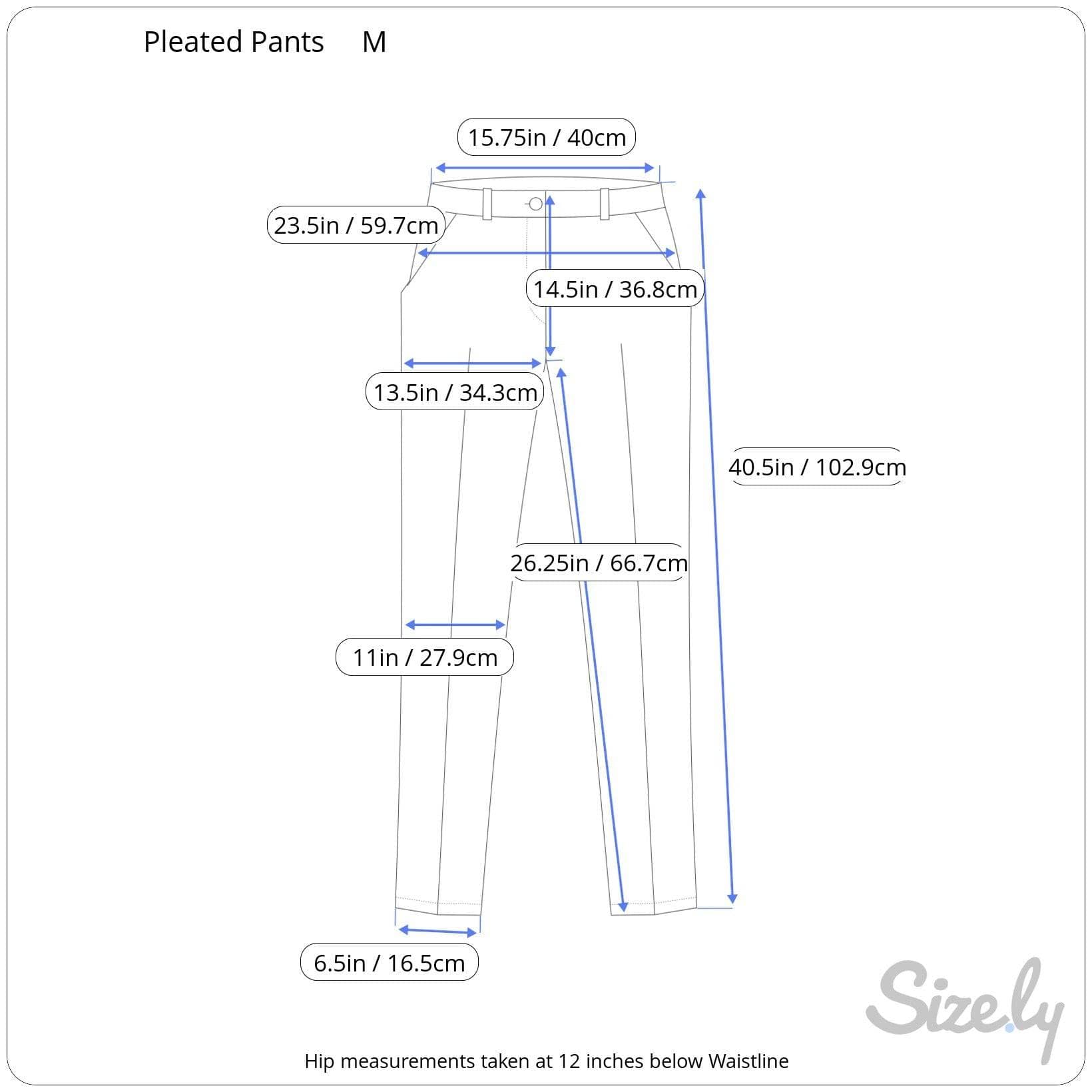 Measurements of 1980s High-Waist Tapered Leg Army Green Wool Pleated Pants, for sale at bohemevintage.com Montréal