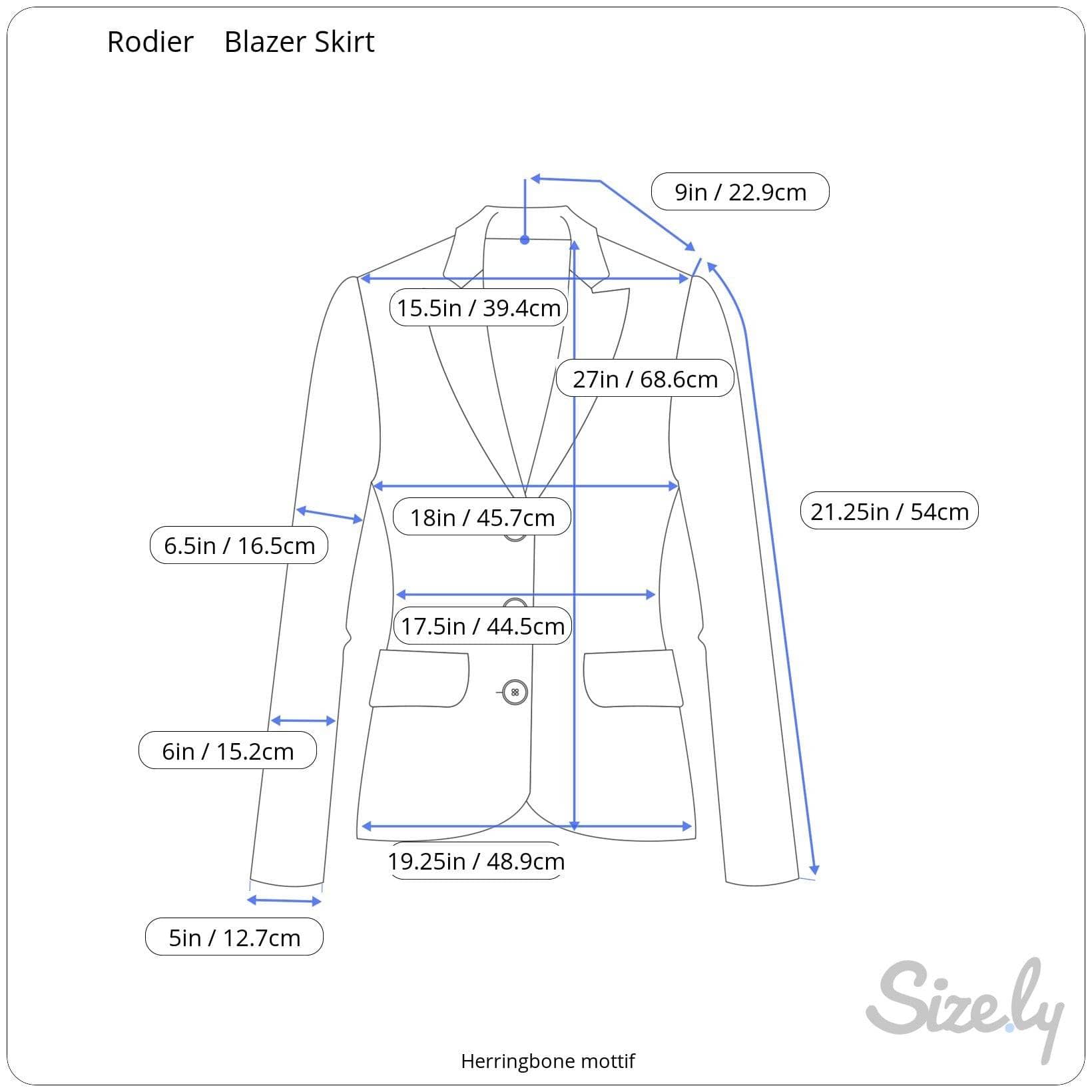 1980s Rodier Paris Wool Blazer and Skirt Set Medium