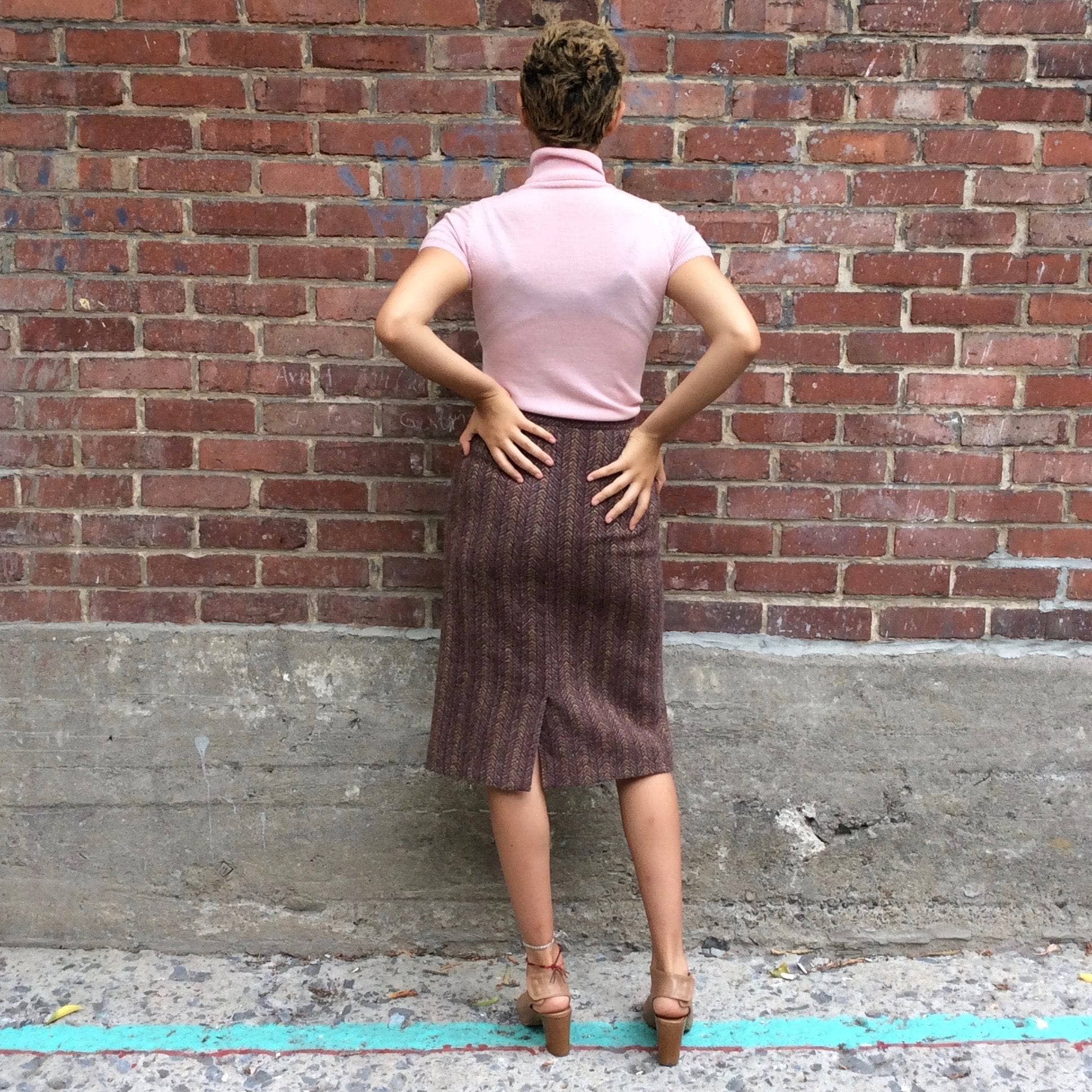 Rodier Paris Wool Blazer and Skirt Set