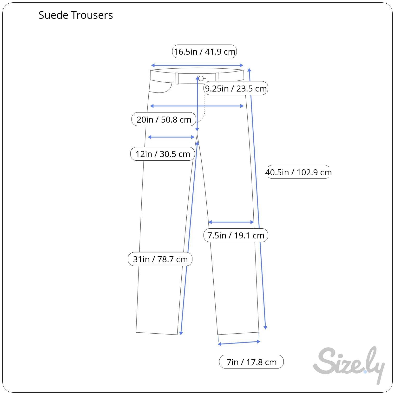 Measurements of 1990s-2000s Medium Rise Tan Soft Suede Pants size Medium, sold by bohemevintage.com Montréal