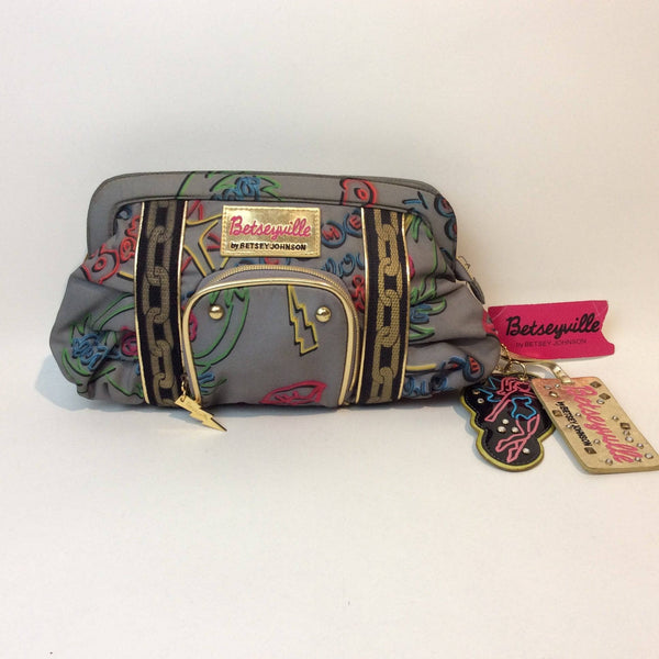 1990s Betseyville Deadstock Designer Clutch Handbag from Betsy Johnson sold by bohemevintage.com
