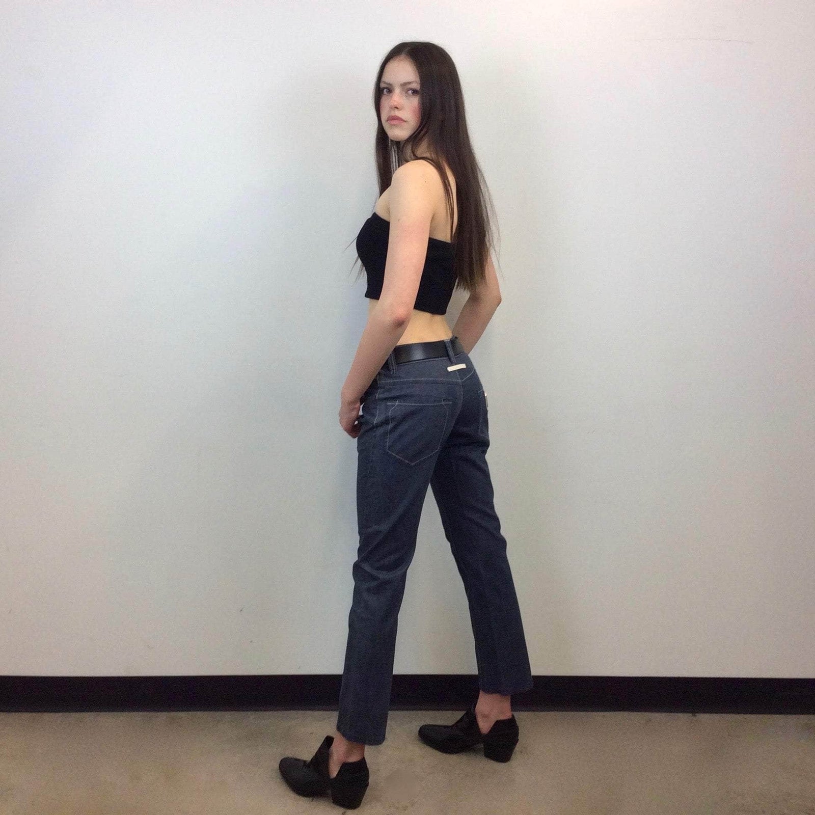 Y2K Jean Paul Gaultier Low Rise Jeans Small Boheme Vintage