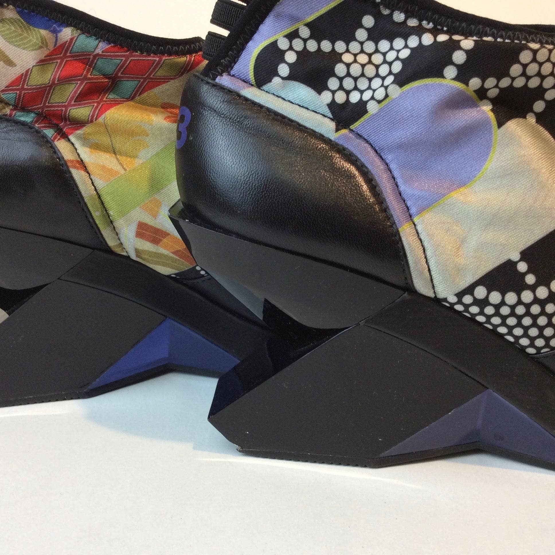 Y3 Sculptured Shaped heel Shoes Yohji Yamamoto sold by bohemevintage.com