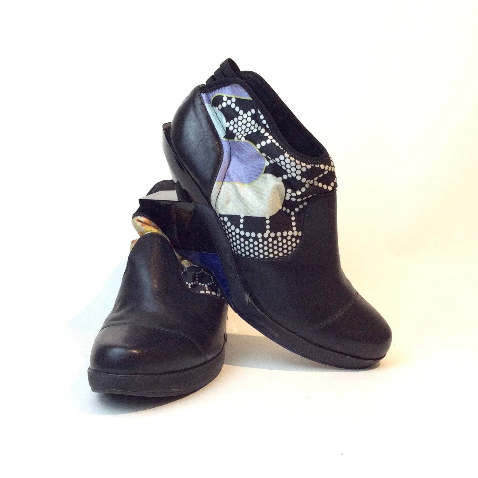 Y3 Sculptured Shaped heel Shoes Yohji Yamamoto sold by bohemevintage.com